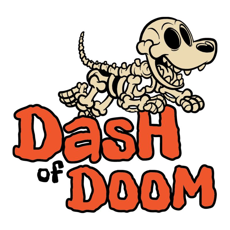2026 Dash of Doom Halloween Race Logo