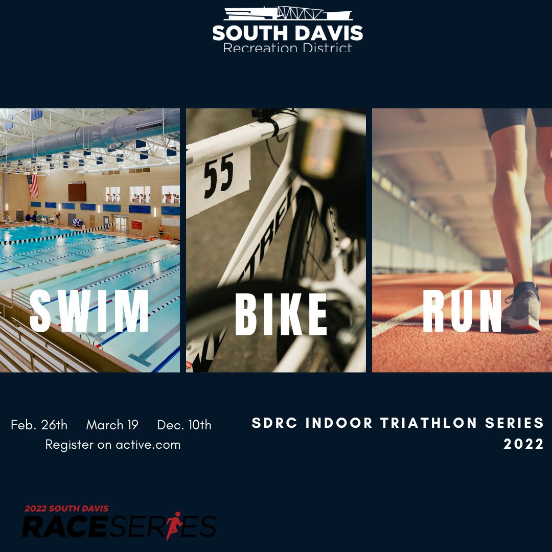 2026 December Indoor Tri a Triathlon OR Aqua Bike Logo
