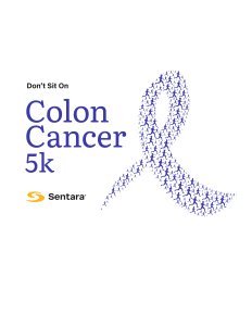 2026 Don't Sit on Colon Cancer 5K & 1 Mile Walk Logo