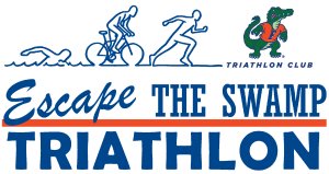2027 Escape the Swamp Triathlon Logo