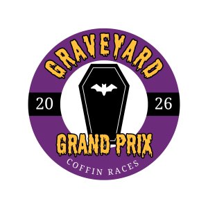 2026 Graveyard Grand Prix Coffin Races Logo
