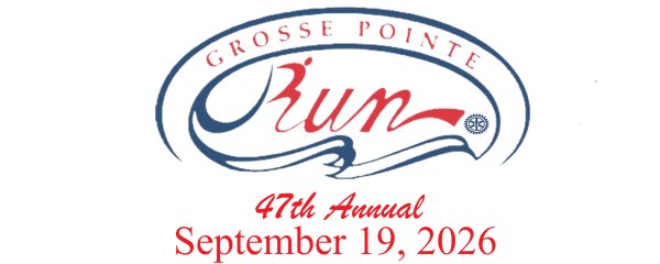 2026 Grosse Pointe Run Logo