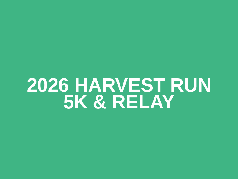 2026 Harvest Run 5K & Relay Logo
