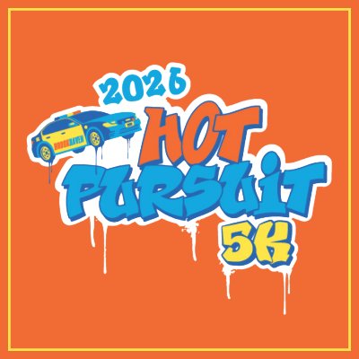 2026 Hot Pursuit Glow Run Logo