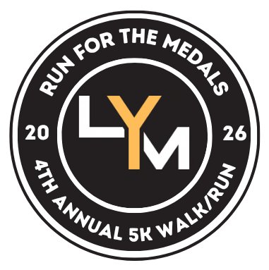 2026 Leave Your Mark - Run for the Medals Logo