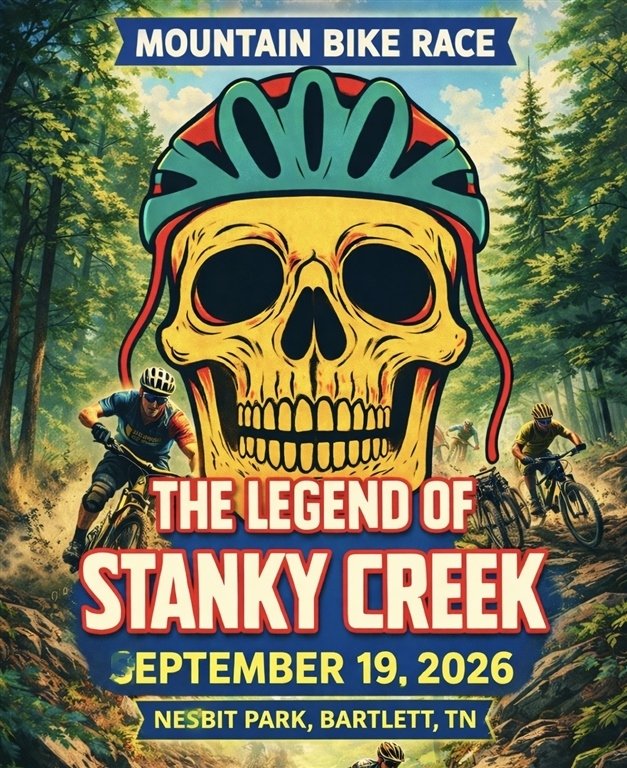 2026 Legend of Stanky Creek MTB Race Logo