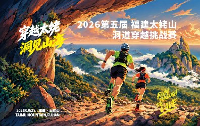 5th Fujian Taemushan Cave Trail Challenge 2026 (2026第五届福建太姥山洞道穿越挑战赛) Logo