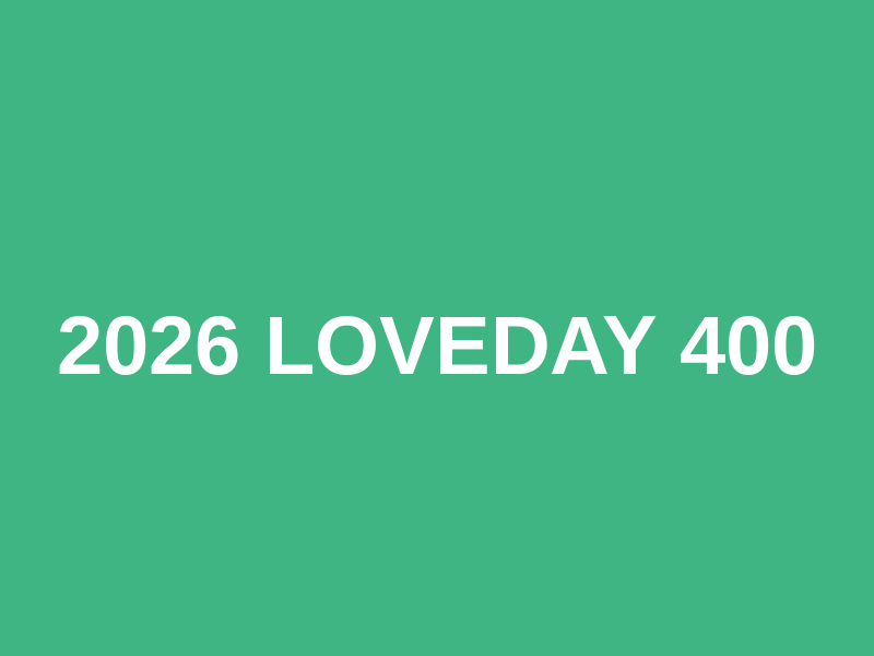 2026 Loveday 400 Logo