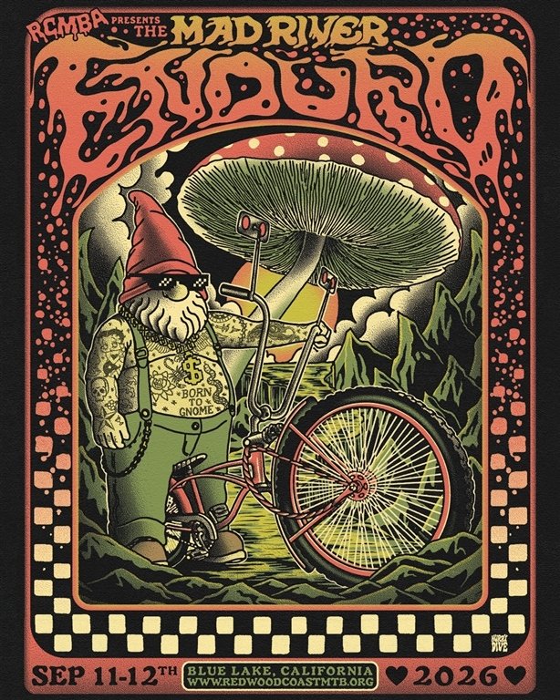 2026 Mad River Enduro - Volunteers Logo