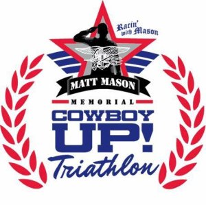 2026 Matt Mason "Cowboy UP" Triathlon/Duathlon Logo