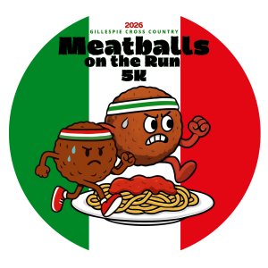 2026 Meatballs on the Run 5K Logo