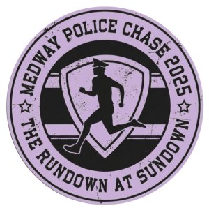 2026 Medway Police Chase 5K & Kids Fun Run Obstacle Course Logo