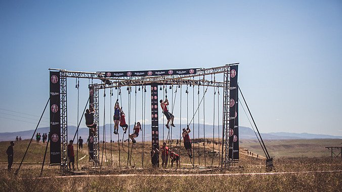 2026 Midwest Spartan Trifecta Weekend at Badlands Logo