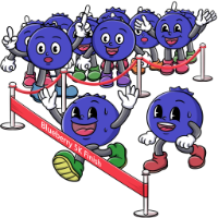 2026 Montrose Blueberry Festival 5k & 8k Road Races Logo