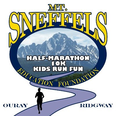 2026 Mt. Sneffels Half Marathon-10K-Kids-Fun Run Logo