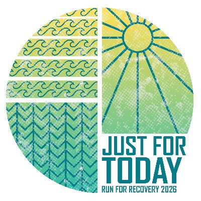 2026 Run For Recovery  - Just For Today Logo