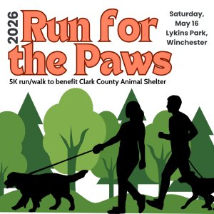 2026 Run for the Paws 5k Run/Walk Logo