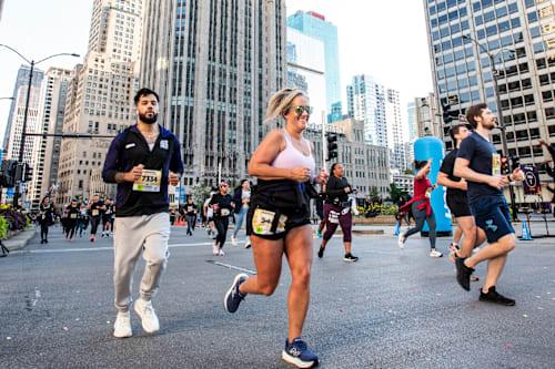 2026 Run Mag Mile® Presented by HOKA Logo