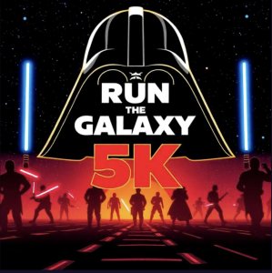2026 Run the Galaxy 5K Logo