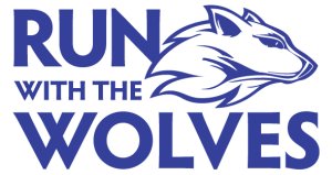 2026 Run with the Wolves 5K and 1 Mile Logo