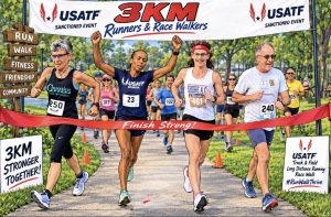 2026 Sanctioned 3Km Run & Race Walk, Power Walk or Stroll