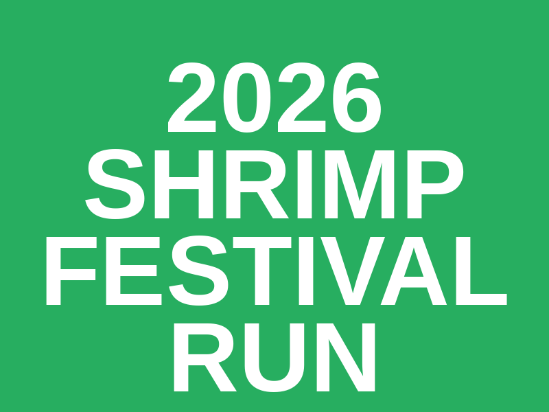 2026 Shrimp Festival Run Logo