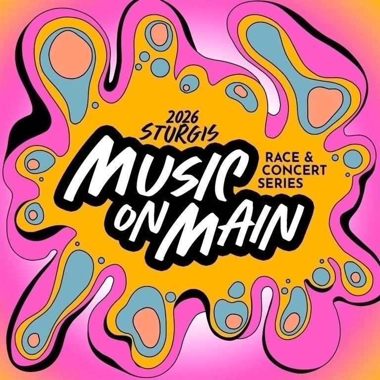 2026 Sturgis Music on Main K4 Rec Race Series #2 Logo