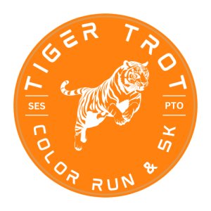 2026 Tiger Trot Color Run + 5k Logo