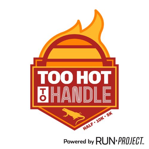 2026 Too Hot To Handle 5K, 10K & Half Logo