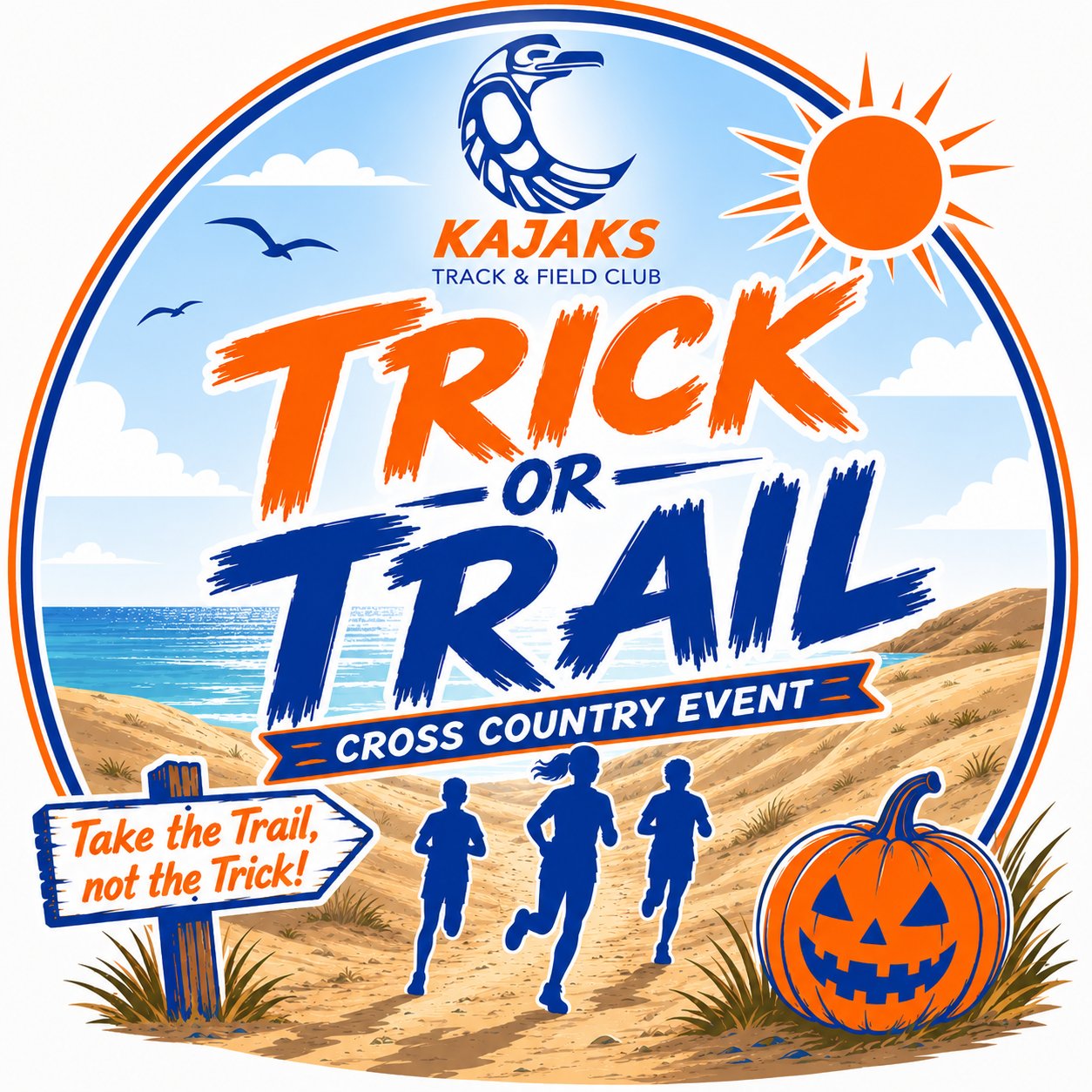2026 Trick or Trail XC Race Logo