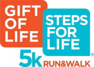 2027 Gift of Life Steps for Life South Florida 5K Logo
