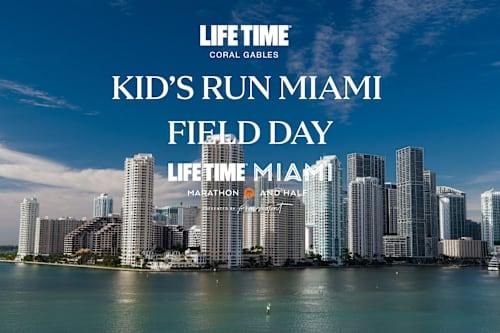 2027 Life Time Kid's Run Miami Field Day Logo
