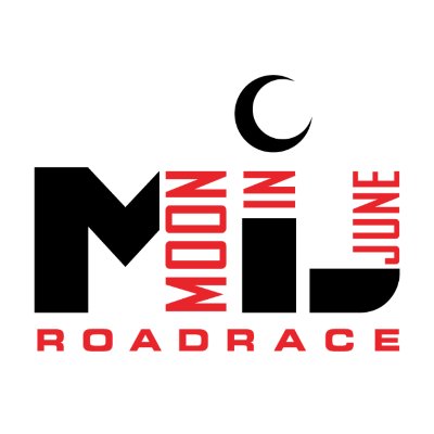 2027 Moon in June Road Race Burlington Logo