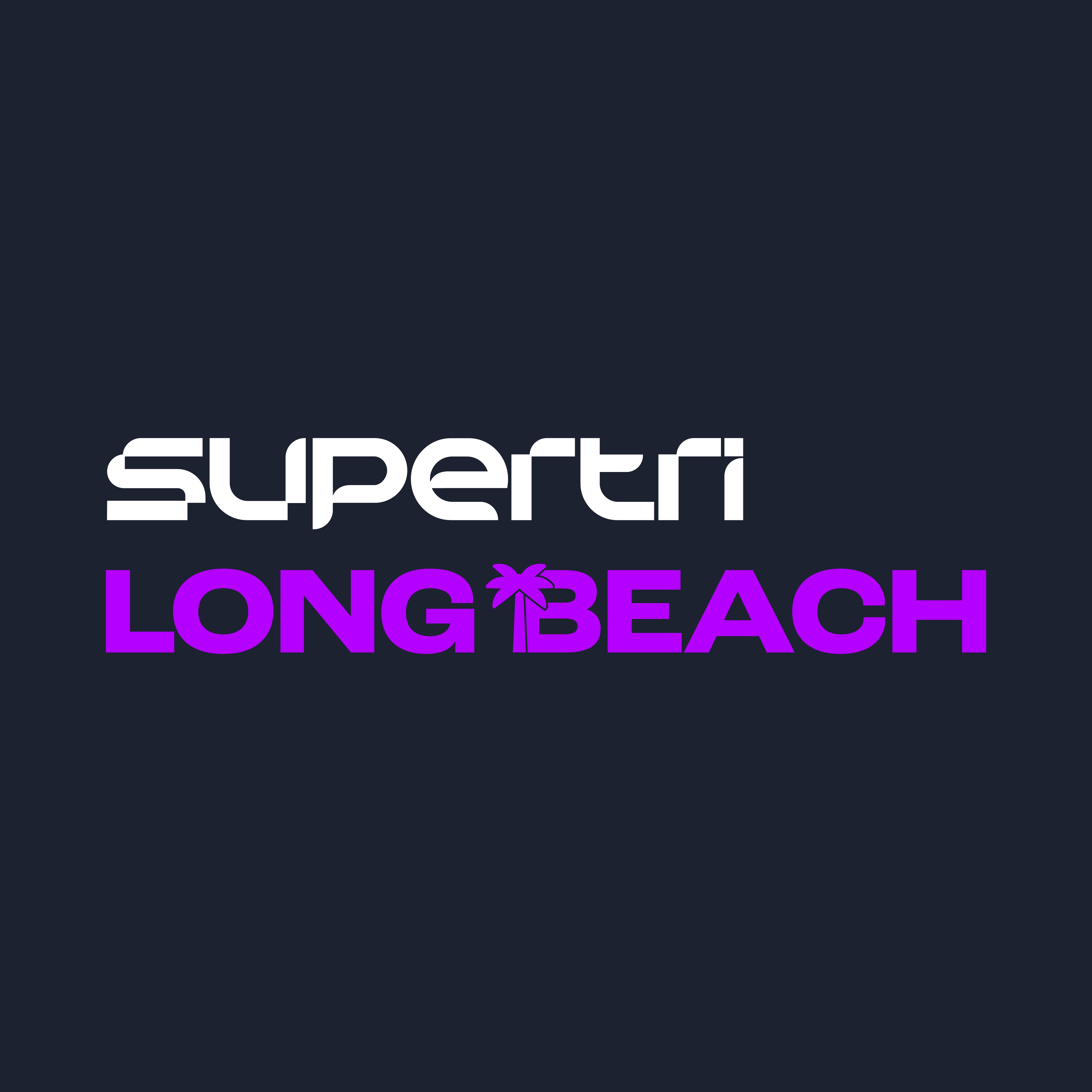 2027 Supertri Long Beach Triathlon Logo