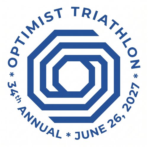 2027 Warsaw Optimist Triathlon Logo