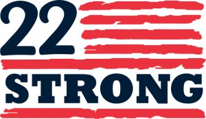 22 Strong Walk Logo