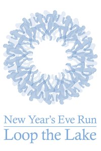 23rd Annual New Year's Eve Loop-the-Lake Run Logo