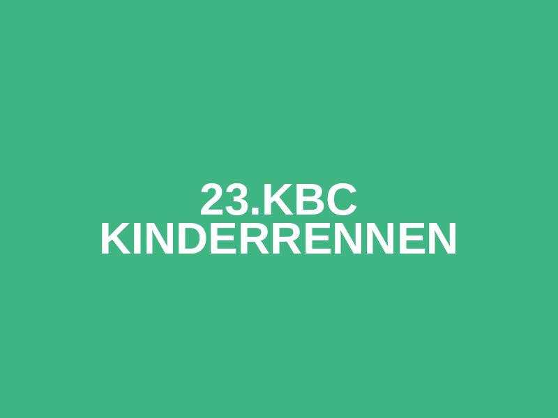 23.KBC Kinderrennen