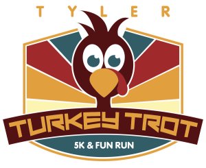 24th Annual Tyler Turkey Trot 5K & Fun Run Logo
