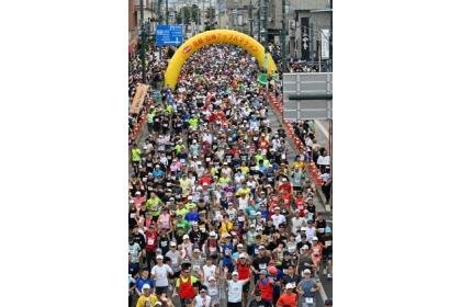 24th Hirosaki/Shirakami Apple Marathon (第24回弘前・白神アップルマラソン) Logo