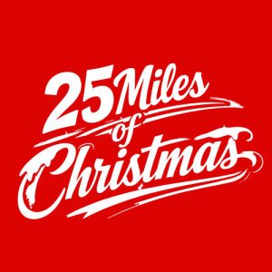 25 Miles of Christmas - Virtual Challenge Logo