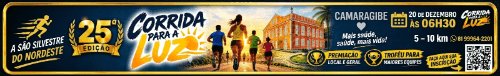 25ª Corrida e Caminhada Para Luz 2025