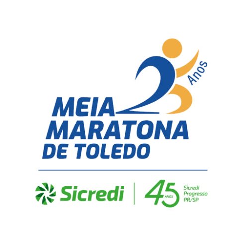 25ª MEIA MARATONA DE TOLEDO - SICREDI Logo