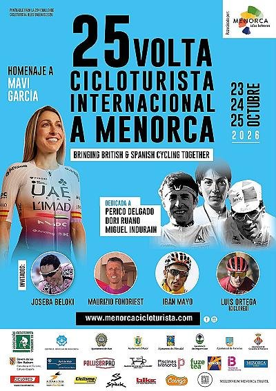 25ª Volta Cicloturista Internacional de Menorca 2026 Logo