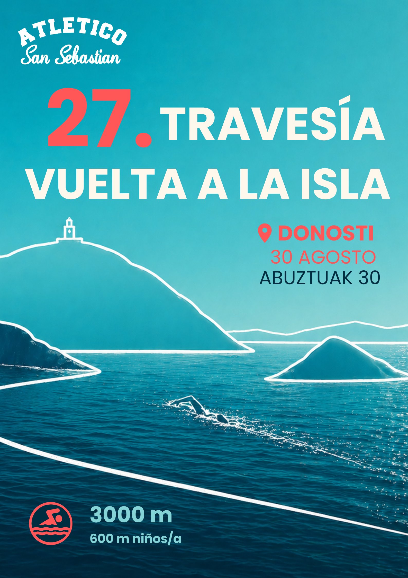 27. TRAVESÍA A NADO VUELTA A LA ISLA 2026