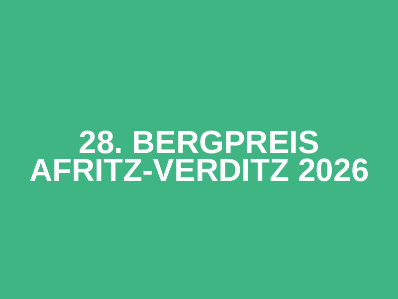 28. Bergpreis Afritz-Verditz 2026 Logo