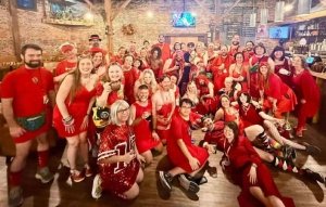 28th Annual HashFest Red Dress Weekend Logo