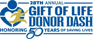 29th Annual Gift Of Life Donor Dash 5K & 10K Runs & 3K Walk-2026 Logo