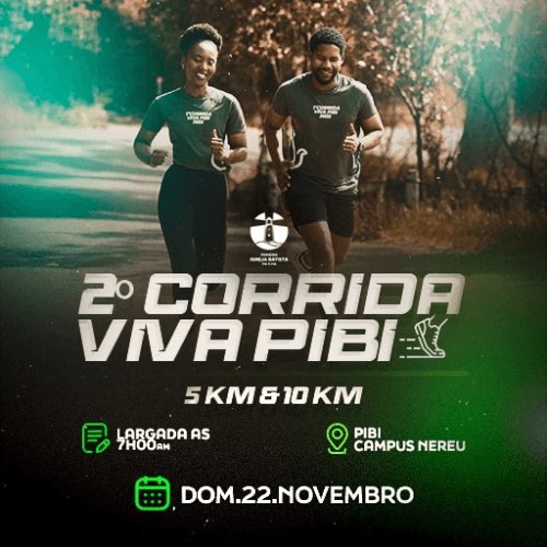 2ª CORRIDA DA PIBI VIVA Logo