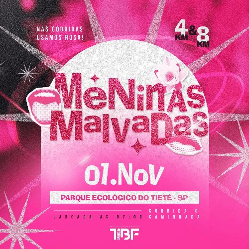 2ª CORRIDA MENINAS MALVADAS RUN 2026 Logo